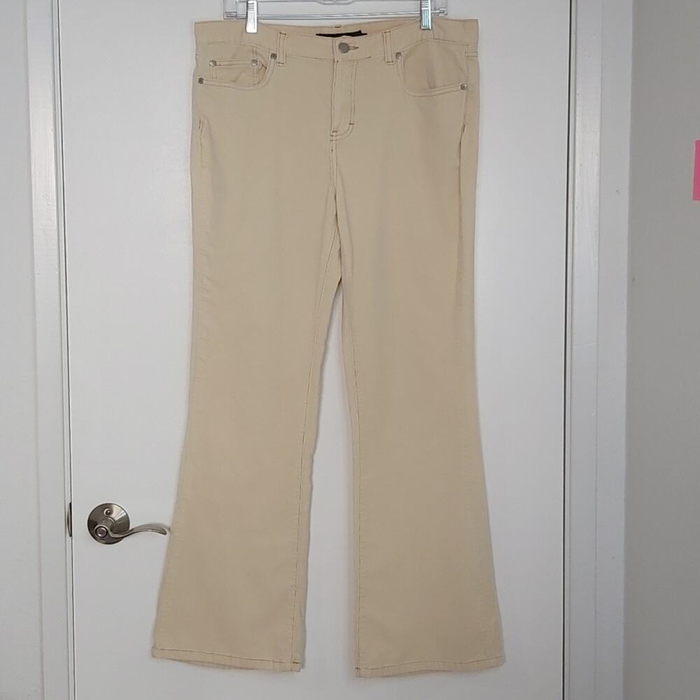 Calvin Klein Corduroy Flare Pants Size 14 - Picture 15 of 15